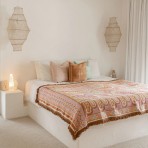 Indigenous Art Throw Rug | Alkira Pink | Taylor-Lee Indigenous Art Throw Rug | Alkira Pink | Taylor-Lee